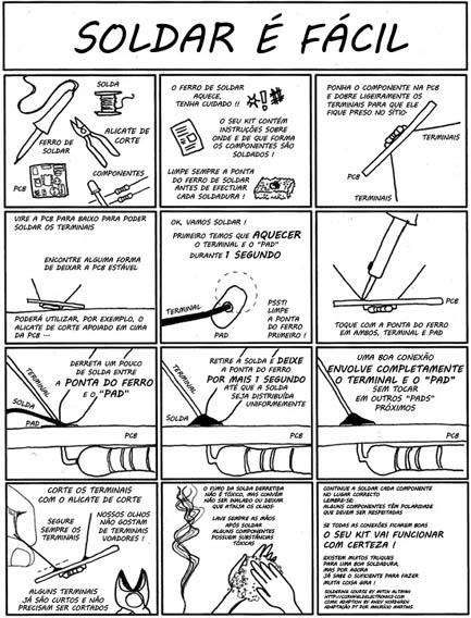 soldering comic Portuguese