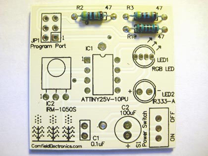 All Resistors Soldered