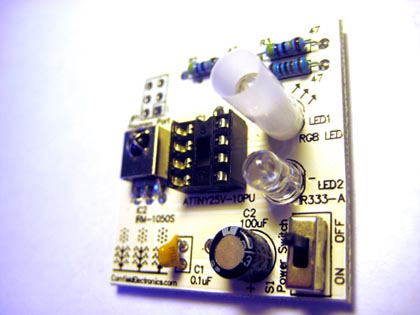 IR LED Soldered